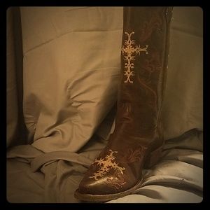 Vintage Circle G cowgirl boots